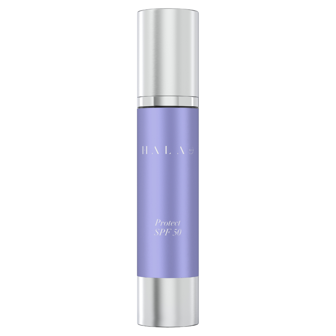 Protect SPF 50 | Dr Hala's Protect SPF 50 for sun protection and a smooth glossy finish to your skincare routine