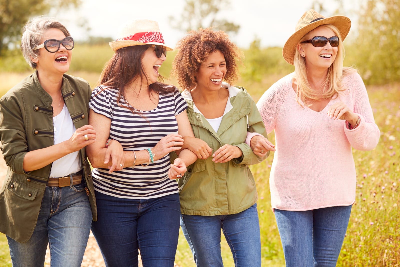FemiLift | A group of happy mature women outdoors