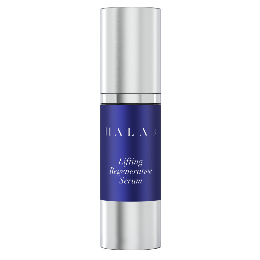 Lifting Regenerative Serum | Dr Hala's Lifting Serum turns back time with collagen and elastin production, deep hydration, improved barrier function, reduced inflammation, and a blurring agent to instantly make you look younger.